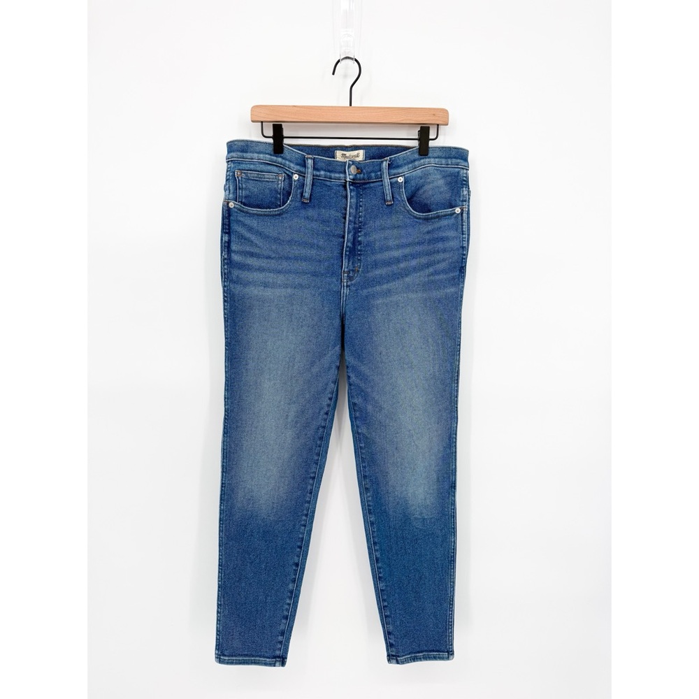 Madewell 10" High-Rise Skinny Crop Jeans in Sheffield Wash Size 32
